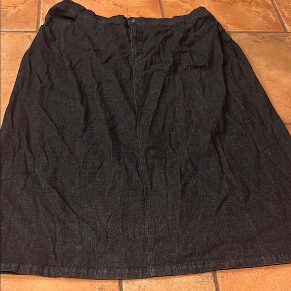 Denim&Co Dresses & Skirts - DENIM & COMPANY DENIM SKIRT